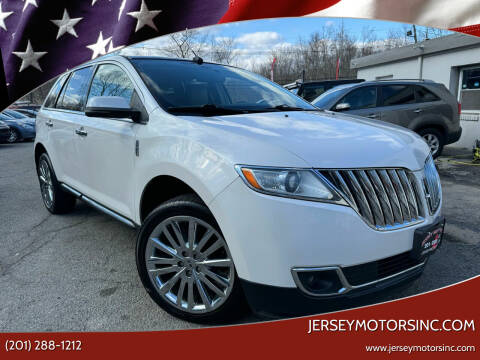 2013 Lincoln MKX for sale at JerseyMotorsInc.com in Lake Hopatcong NJ