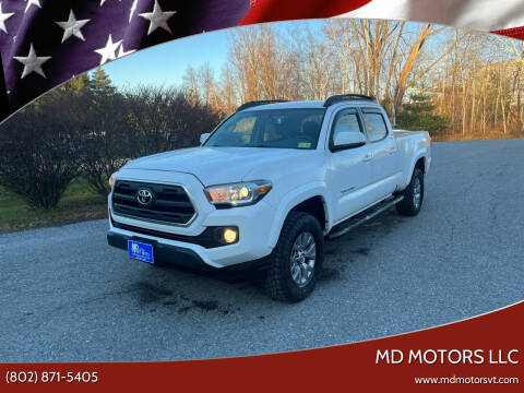 2016 Toyota Tacoma for sale at MD Motors LLC in Williston VT
