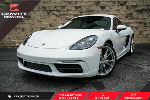 2018 Porsche 718 Cayman for sale at Gravity Autos Roswell in Roswell GA