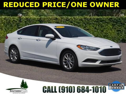 2017 Ford Fusion for sale at PHIL SMITH AUTOMOTIVE GROUP - Manager's Specials in Lighthouse Point FL