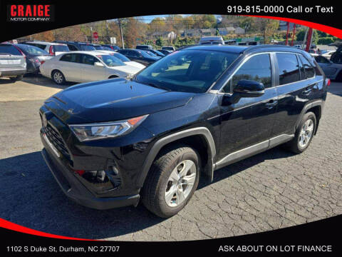 2021 Toyota RAV4 for sale at CRAIGE MOTOR CO in Durham NC