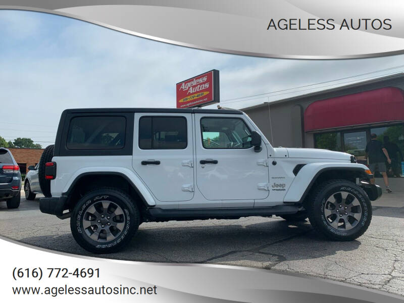 2019 Jeep Wrangler Unlimited for sale at Ageless Autos in Zeeland MI