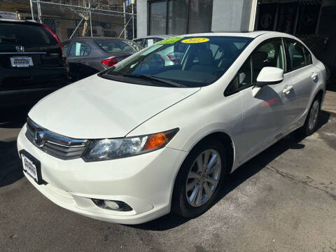 2012 Honda Civic for sale at DEALS ON WHEELS in Newark NJ