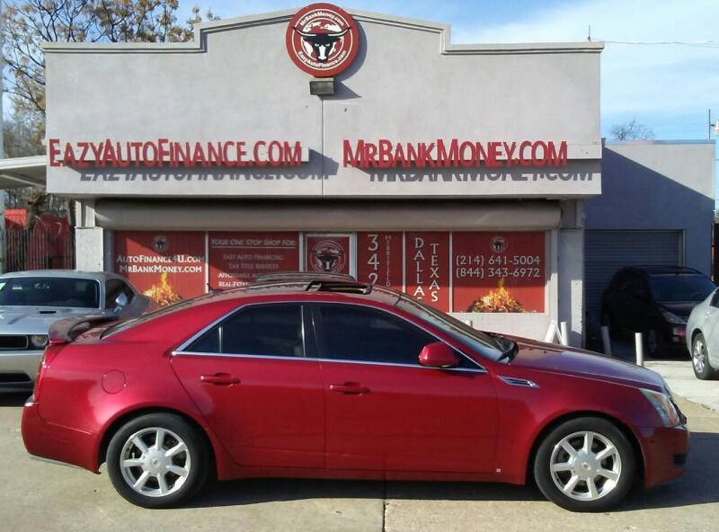 2008 Cadillac CTS for sale at Eazy Auto Finance in Dallas TX