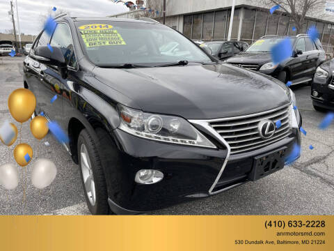 2014 Lexus RX 350 for sale at A&R MOTORS in Middle River MD