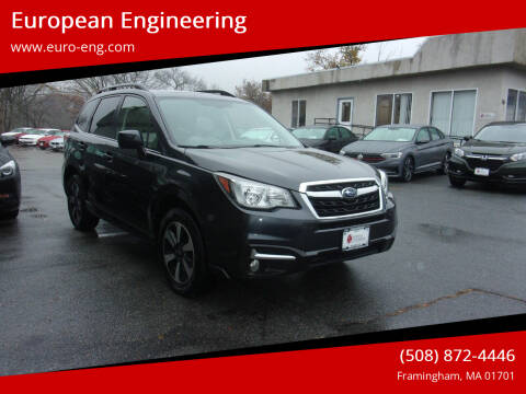 2017 Subaru Forester for sale at European Engineering in Framingham MA