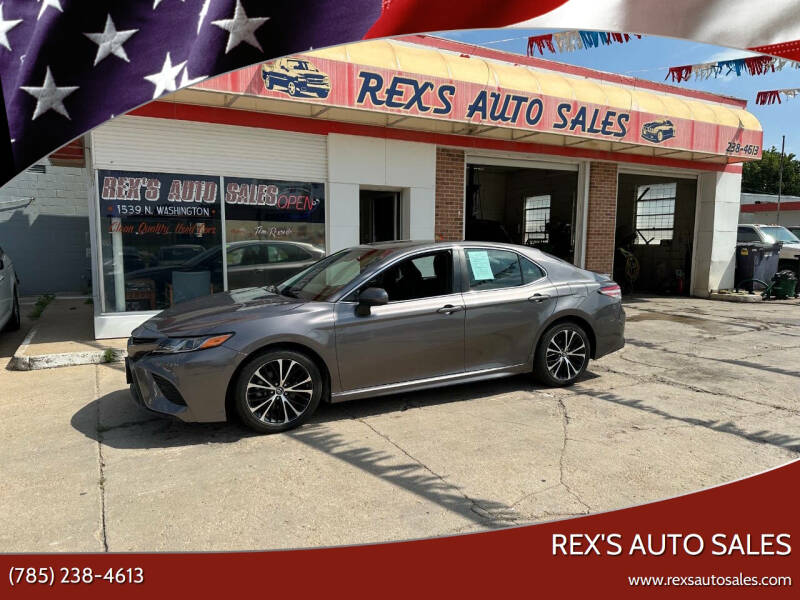 2018 Toyota Camry for sale at Rex's Auto Sales in Junction City KS