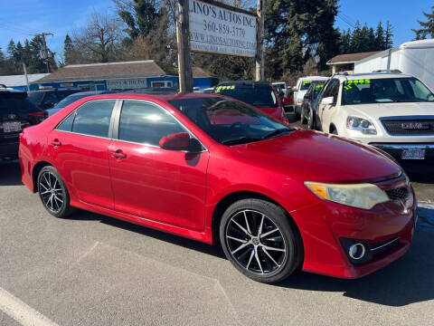 2013 Toyota Camry for sale at Lino's Autos Inc in Vancouver WA