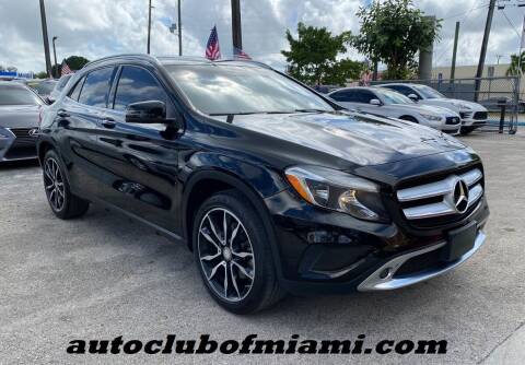 2016 Mercedes-Benz GLA for sale at AUTO CLUB OF MIAMI, INC in Miami FL