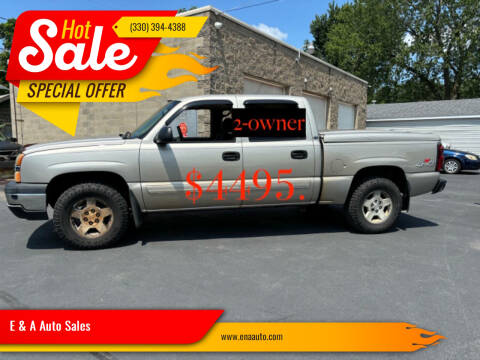 2004 Chevrolet Silverado 1500 for sale at E & A Auto Sales in Warren OH