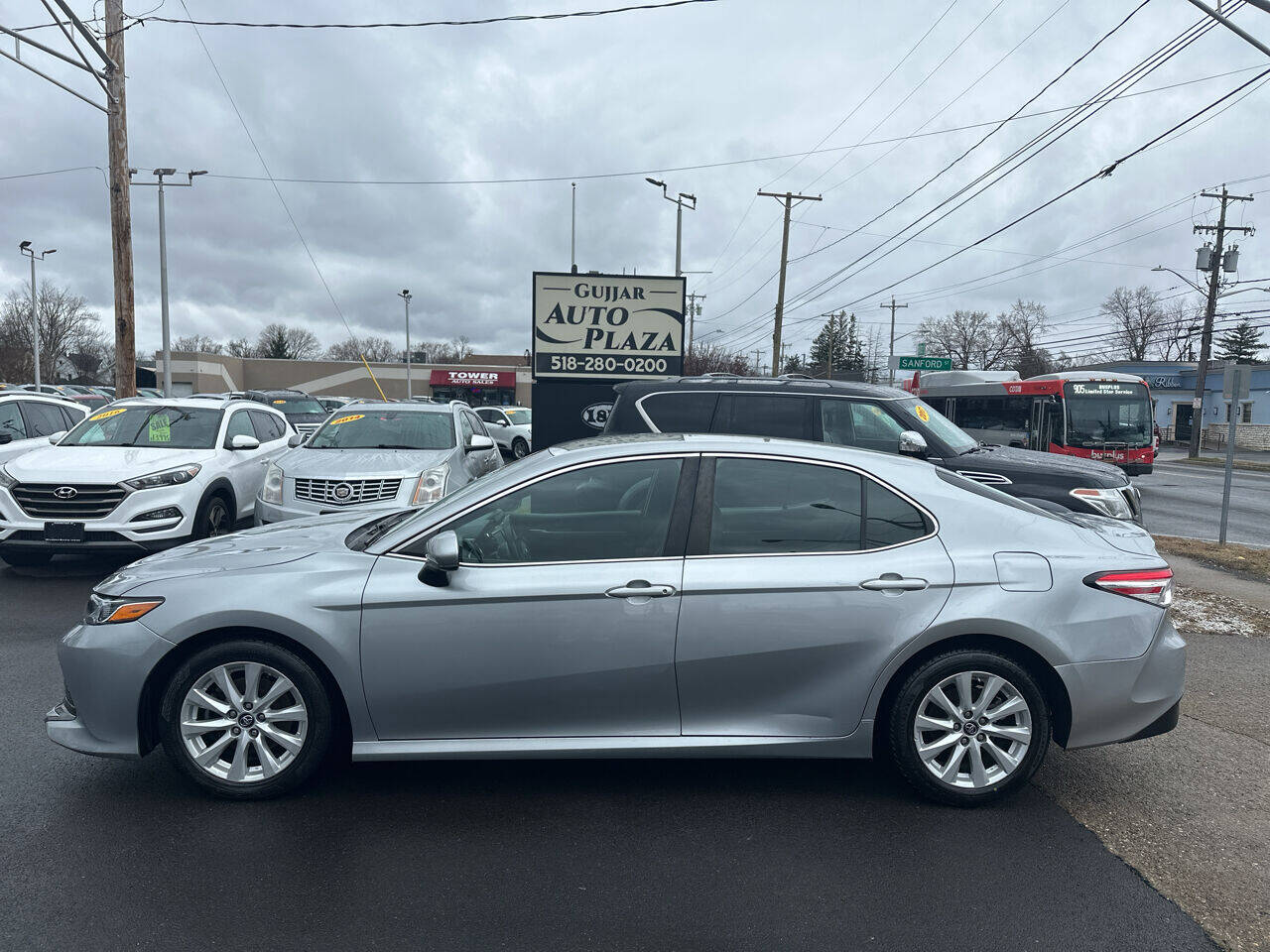 2018 Toyota Camry for sale at Gujjar Auto Plaza Inc in Schenectady, NY