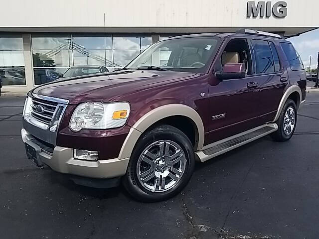 Used 2007 Ford Explorer Eddie Bauer with VIN 1FMEU74897UB87384 for sale in Bellefontaine, OH