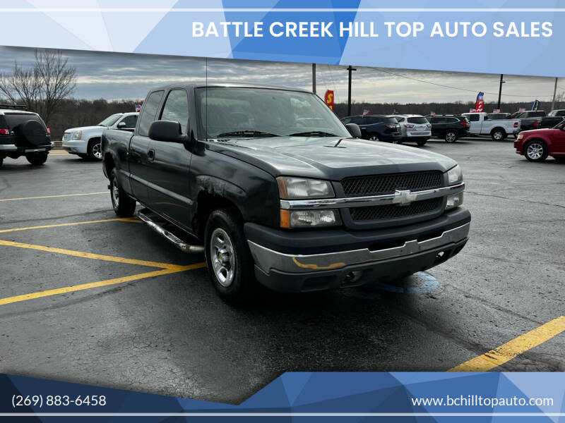 2004 Chevrolet Silverado 1500 for sale at Battle Creek Hill Top Auto Sales in Battle Creek MI