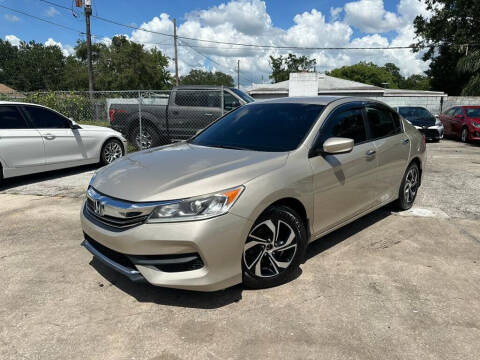2016 Honda Accord for sale at P J Auto Trading Inc in Orlando FL