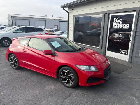 2016 Honda CR-Z for sale at K & S Auto Sales in Smithfield UT