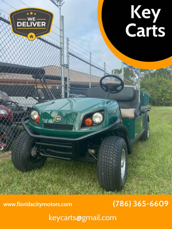 2016 E-Z-GO Cushman Refresher FS4 for sale at Key Carts in Homestead FL
