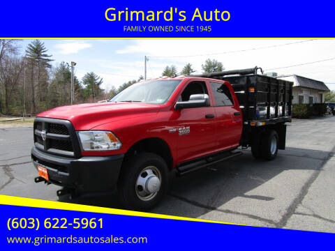 2016 RAM Ram Chassis 3500 for sale at Grimard's Auto in Hooksett NH