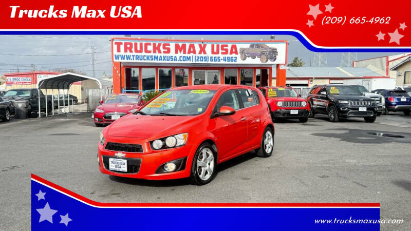 2013 Chevrolet Sonic for sale at Trucks Max USA in Manteca CA