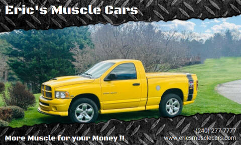 2004 Dodge Ram 1500 for sale at Eric's Muscle Cars in Clarksburg MD