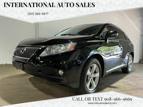 2010 Lexus RX 350 for sale at International Auto Sales in Hasbrouck Heights NJ