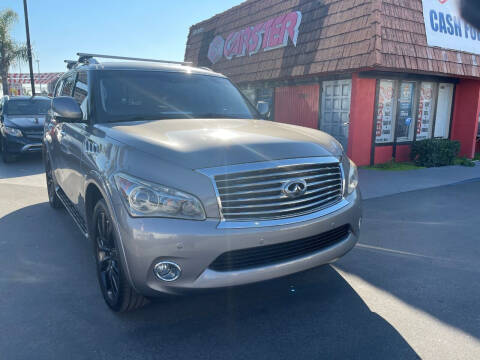 2014 Infiniti QX80 for sale at CARSTER in Huntington Beach CA