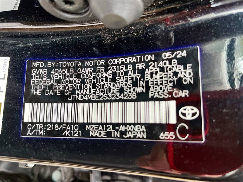 2025 Toyota Corolla Hatchback SE