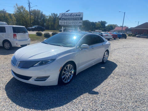 2014 Lincoln MKZ for sale at Jackson Automotive in Smithfield NC