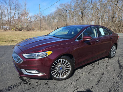 2017 Ford Fusion for sale at Depue Auto Sales Inc in Paw Paw MI