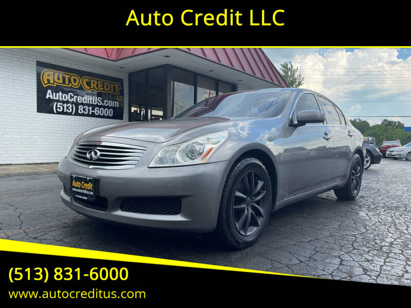 2007 Infiniti G35 for sale at Auto Credit LLC in Milford OH