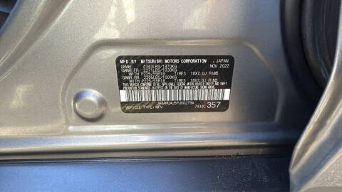 2023 Mitsubishi Outlander Sport ES