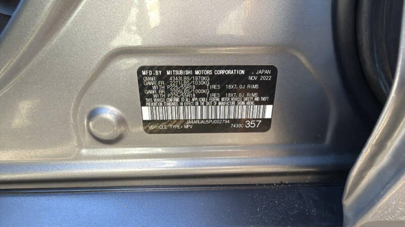 2023 Mitsubishi Outlander Sport ES