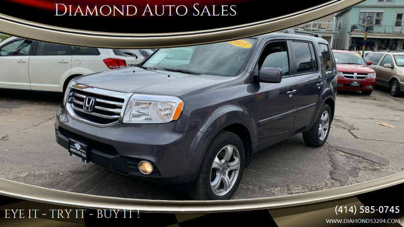 2015 Honda Pilot for sale at DIAMOND AUTO SALES LLC in Milwaukee WI