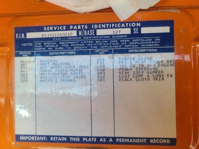 1971 Chevrolet C/K 10 Series