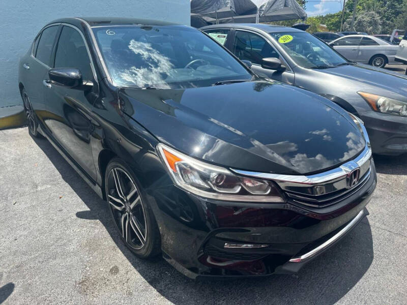 2017 Honda Accord for sale at Mike Auto Sales in West Palm Beach FL