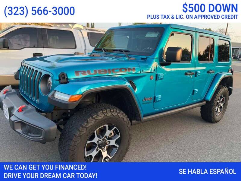 2019 Jeep Wrangler Unlimited for sale at Best Car Sales in South Gate CA