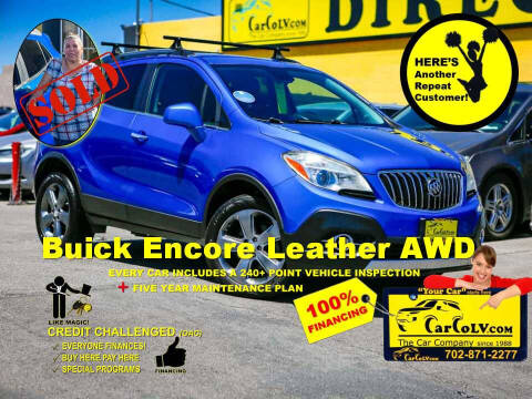 2013 Buick Encore for sale at The Car Company in Las Vegas NV