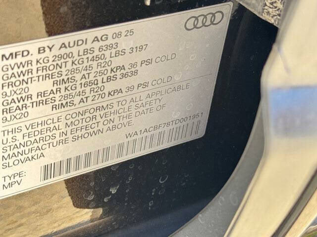 2026 Audi Q7 quattro Premium 45 TFSI