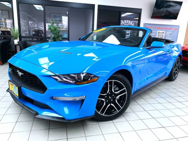 2023 Ford Mustang for sale at SAINT CHARLES MOTORCARS in Saint Charles IL