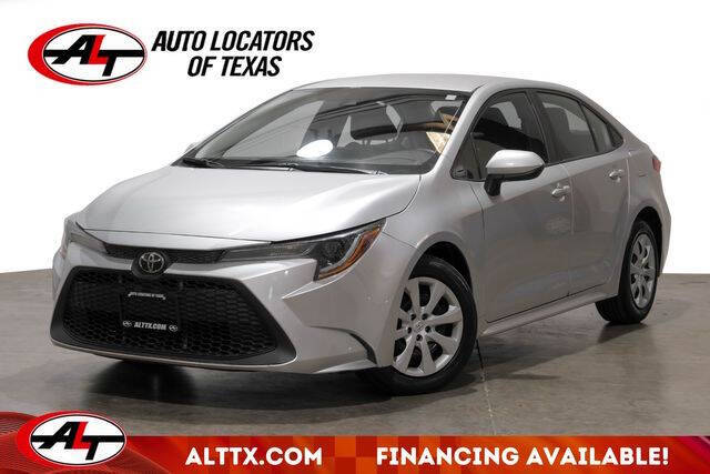 2021 Toyota Corolla for sale at AUTO LOCATORS OF TEXAS in Plano TX