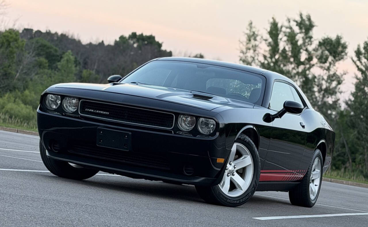 Black 2012 Dodge Challenger SXT SXT 2dr Coupe 2