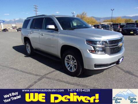 2017 Chevrolet Tahoe for sale at QUALITY MOTORS in Salmon ID