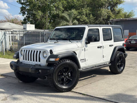 2019 Jeep Wrangler Unlimited for sale at P J Auto Trading Inc in Orlando FL