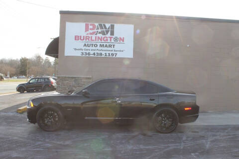 2013 Dodge Charger for sale at Burlington Auto Mart in Burlington NC