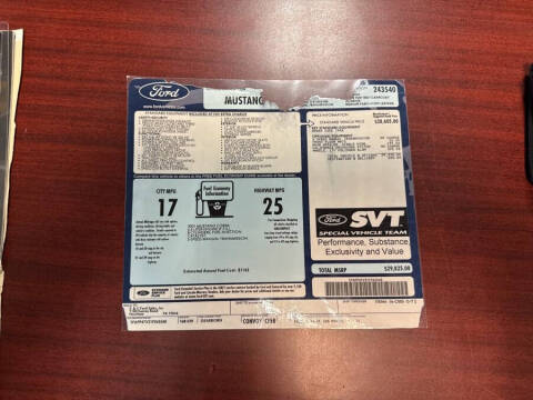 2001 Ford Mustang SVT Cobra