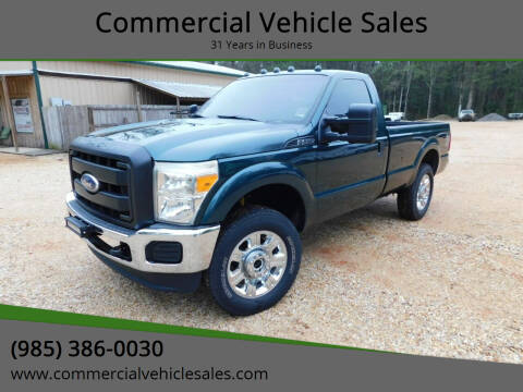 2011 Ford F-250 Super Duty for sale at Commercial Vehicle Sales in Ponchatoula LA