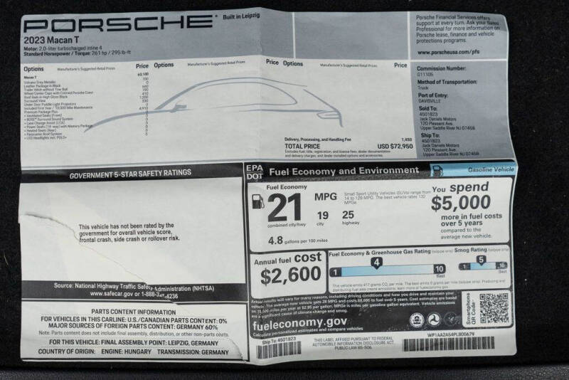 2023 Porsche Macan T
