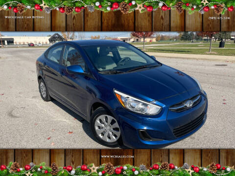 2017 Hyundai Accent for sale at Wholesale Car Buying in Saginaw MI
