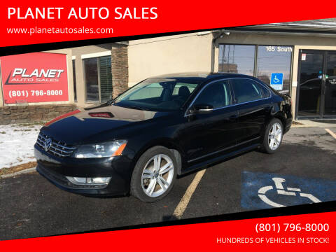 2014 Volkswagen Passat for sale at PLANET AUTO SALES in Lindon UT