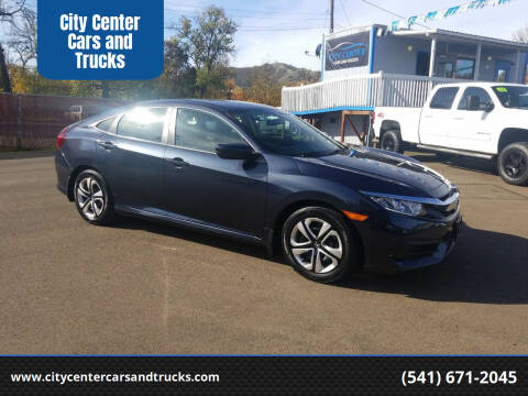 2017 Honda Civic for sale at City Center Cars and Trucks in Roseburg OR