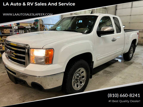 2012 GMC Sierra 1500 for sale at LA Auto & RV Sales and Service in Lapeer MI